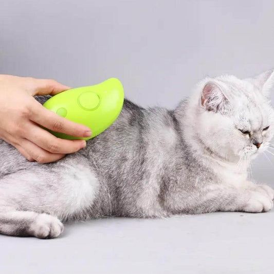 Cepillo Automático A Vapor Para Gatos 3 En 1 | Accesorios para mascotas | Green Life