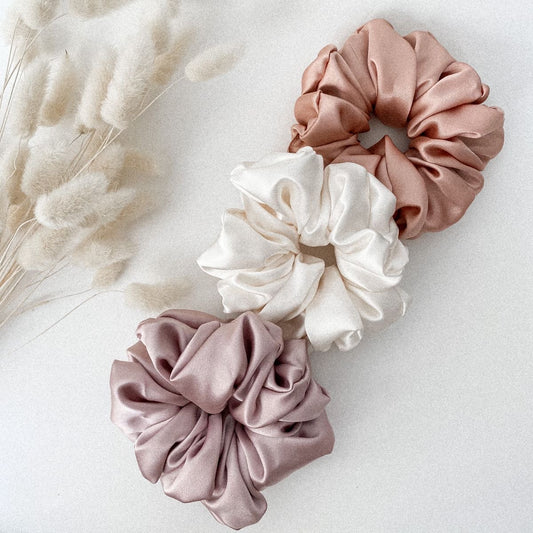 Scrunchie Colet De Seda Para El Cabello | Accesorios de belleza | Green Life